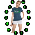 "Look at my evolution" Αθλητικό Γυναικείο T-shirt SportyEvoW